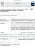 Cover page: Metal doped nitrogenous hydroxyapatite nanohybrids slowly release nitrogen to crops and mitigate ammonia volatilization: An impact assessment