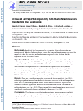 Cover page: Increased self-reported impulsivity in methamphetamine users maintaining drug abstinence