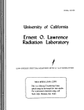 Cover page: LOW-ENERGY SPECTRA MEASURED WITH 0.7-keV RESOLUTION