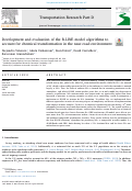 Cover page: Development and evaluation of the R-LINE model algorithms to account for chemical transformation in the near-road environment