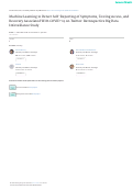 Cover page: Machine Learning to Detect Self-Reporting of Symptoms, Testing Access, and Recovery Associated With COVID-19 on Twitter: Retrospective Big Data Infoveillance Study