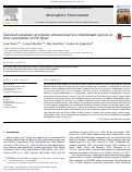 Cover page: Seasonal variations in terpene emission factors of dominant species in four ecosystems in NE Spain