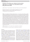 Cover page: Evaluation of greenhouse gas emissions from hog manure application in a Canadian cow–calf production system using whole-farm models