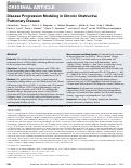 Cover page: Disease Progression Modeling in Chronic Obstructive Pulmonary Disease