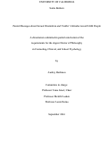 Cover page: Parent Messages about Sexual Orientation and Youths’ Attitudes toward LGB People