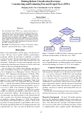 Cover page: Making Robust Classification Decisions: Constructing and Evaluating Fast and Frugal Trees (FFTs)