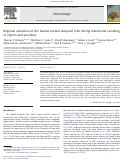 Cover page: Regional activation of the human medial temporal lobe during intentional encoding of objects and positions