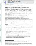 Cover page: FGF23 and Cause‐Specific Mortality in Community‐Living Individuals—The Health, Aging, and Body Composition Study