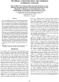 Cover page: The influence of structural salience and verbalisation on finding the return path