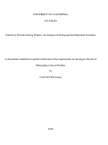 Cover page: Suicide by Firearm Among Women: An Analysis of Ecological and Individual Correlates