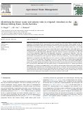 Cover page: Identifying the future water and salinity risks to irrigated viticulture in the Murray-Darling Basin, South Australia