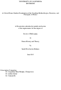 Cover page: A Critical Dance Studies Examination of the Teaching Methodologies, Exercises, and Principles of Pilates