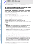 Cover page: Use, Temporal Trends, and Outcomes of Endovascular Therapy After Interhospital Transfer in the United States