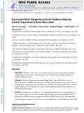 Cover page: Racial and Ethnic Disparities in Early Childhood Obesity: Growth Trajectories in Body Mass Index