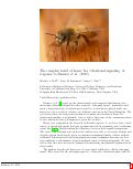 Cover page: The complex world of honey bee vibrational signaling: A response to Ramsey et al. (2017)