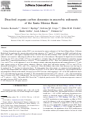 Cover page: Dissolved organic carbon dynamics in anaerobic sediments of the Santa Monica Basin