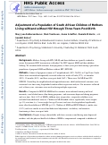 Cover page: Adjustment of a Population of South African Children of Mothers Living With/and Without HIV Through Three Years Post-Birth