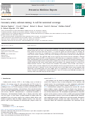 Cover page: Coronary artery calcium testing: A call for universal coverage