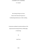 Cover page: How Putting Feelings into Words Reduces Our Emotional Experiences: Understanding Mechanisms of Affect Labeling