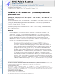 Cover page: LipidBlast in silico tandem mass spectrometry database for lipid identification