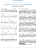 Cover page: Outbreak Associated with SARS-CoV-2 B.1.617.2 (Delta) Variant in an Elementary School - Marin County, California, May-June 2021.