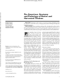 Cover page: Pes Anserinus: Anatomy and Pathology of Native and Harvested Tendons.