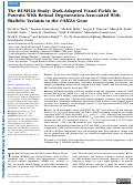 Cover page: The RUSH2A Study: Dark-Adapted Visual Fields in Patients With Retinal Degeneration Associated With Biallelic Variants in the USH2A Gene