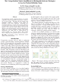 Cover page: The Categorization Task is Insufficient to Distinguish between Strategies:  A Case for Partial-XOR-like Tasks