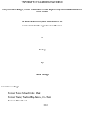 Cover page: Delayed feedback might, but not collaborative exams, improve long-term student retention of course content