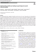 Cover page: Implementing mobile eye tracking in psychological research: A practical guide.