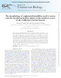 Cover page: The morphology of euphausiid mandibles used to assess selective predation by blue whales in the southern sector of the California Current System