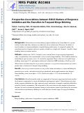 Cover page: Prospective Associations between BOLD Markers of Response Inhibition and the Transition to Frequent Binge Drinking