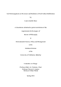 Cover page: Soil Microorganisms as Precursors and Mediators of Soil Carbon Stailization