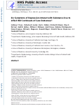 Cover page: Do Symptoms of Depression Interact with Substance Use to Affect HIV Continuum of Care Outcomes?