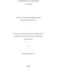 Cover page: Evaluation of Clinical Trial Design Quality Using Desirability Functions