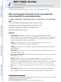 Cover page: Who's Not Protected in the Herd? Factors Associated with Vaccine-Type HPV in Unvaccinated Women