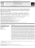 Cover page: Multi-model order spatially constrained ICA reveals highly replicable group differences and consistent predictive results from resting data: A large N fMRI schizophrenia study