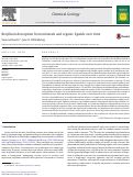 Cover page: Beryllium desorption from minerals and organic ligands over time