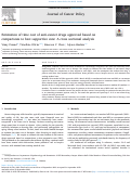 Cover page: Estimation of time cost of anti-cancer drugs approved based on comparisons to best supportive care: A cross sectional analysis