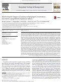 Cover page: Monitoring the Impact of Grazing on Rangeland Conservation Easements Using MODIS Vegetation Indices