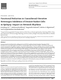 Cover page: Functional Reduction in Cannabinoid-Sensitive Heterotypic Inhibition of Dentate Basket Cells in Epilepsy: Impact on Network Rhythms