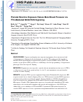 Cover page: Prenatal Nicotine Exposure Raises Male Blood Pressure via FTO-Mediated NOX2/ROS Signaling.