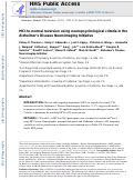 Cover page: MCI‐to‐normal reversion using neuropsychological criteria in the Alzheimer's Disease Neuroimaging Initiative