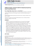 Cover page: PROBer Provides a General Toolkit for Analyzing Sequencing-Based Toeprinting Assays