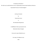 Cover page of “A Sisterhood of Reforms:”&nbsp;&nbsp; The Subversive and Reformative Power of Spiritualism and the Female Medium in Women’s Supernatural Fiction in Victorian England