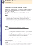 Cover page: Exploiting host immunity: the Salmonella paradigm