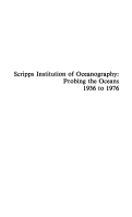 Cover page: Scripps Institution of Oceanography: Probing the Oceans 1936 to 1976