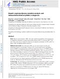 Cover page: Hepatic angiomyolipoma: mutation analysis and immunohistochemical pitfalls in diagnosis