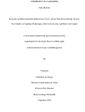 Cover page: Economic and Environmental Implications of Low-carbon Transition in Energy System: Case Studies on Lighting Technologies, Electricity System, and Direct Air Capture