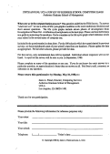 Cover page: Fifth Annual UCLA Survey of Business School Computer Usage - Questionnaire